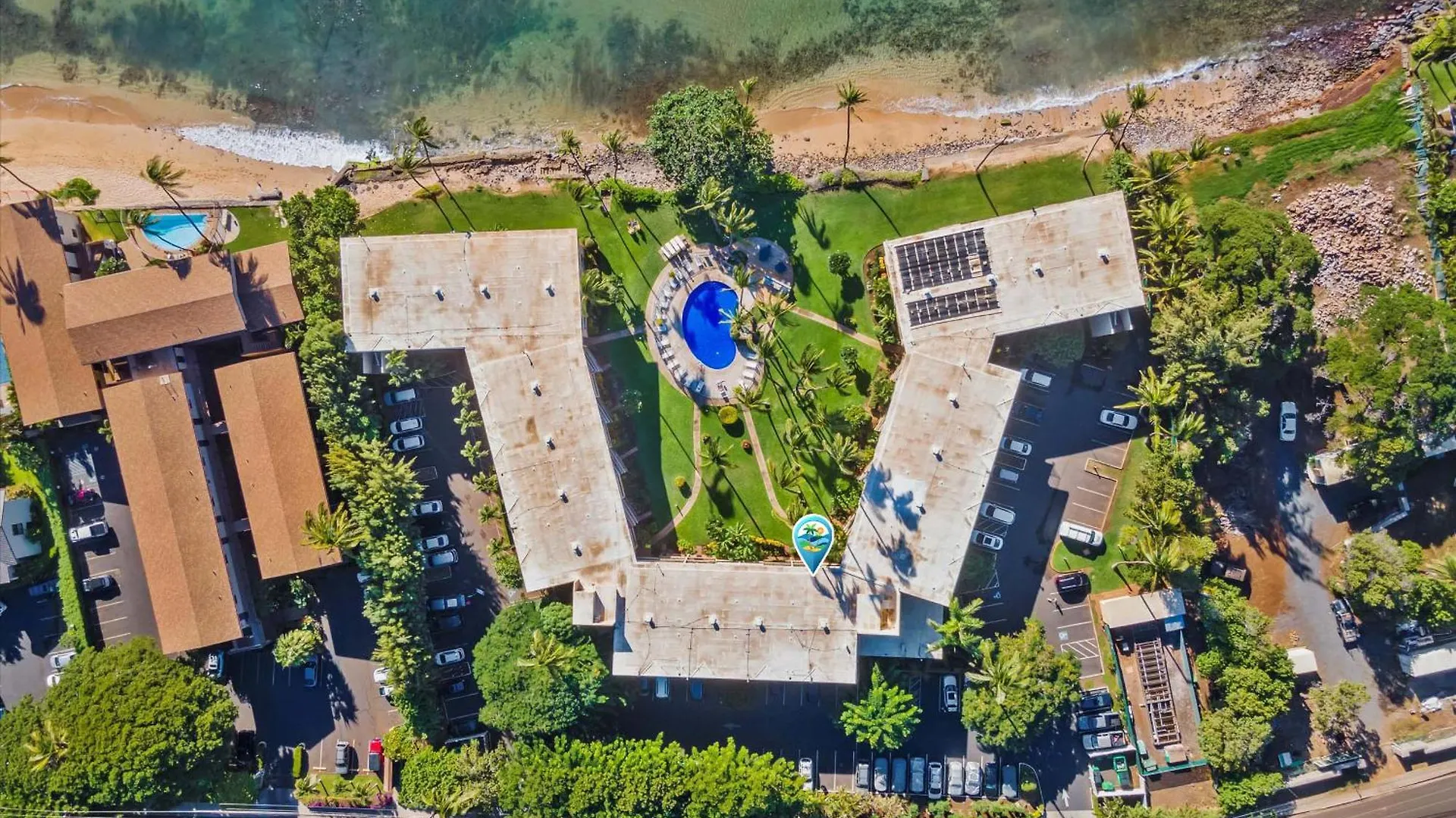 Ferienhaus Experience Oceanfront Luxury At Kanai A Nalu 209, A Spacious 2-Bd/2Ba Condo, Ac Wailuku USA